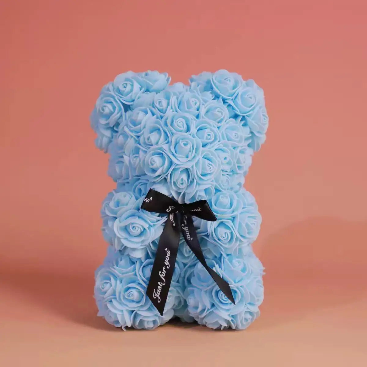 Bouquet Bear  (bouquet of life like roses arranged in a bear shape)